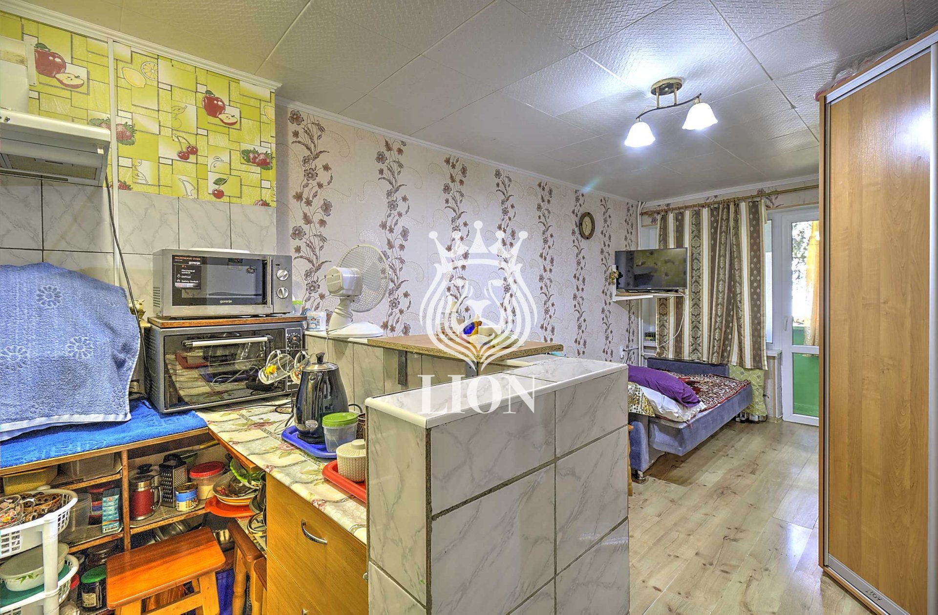 1-к квартира 18.5 м² 3/4 эт., Туристов — фото 2