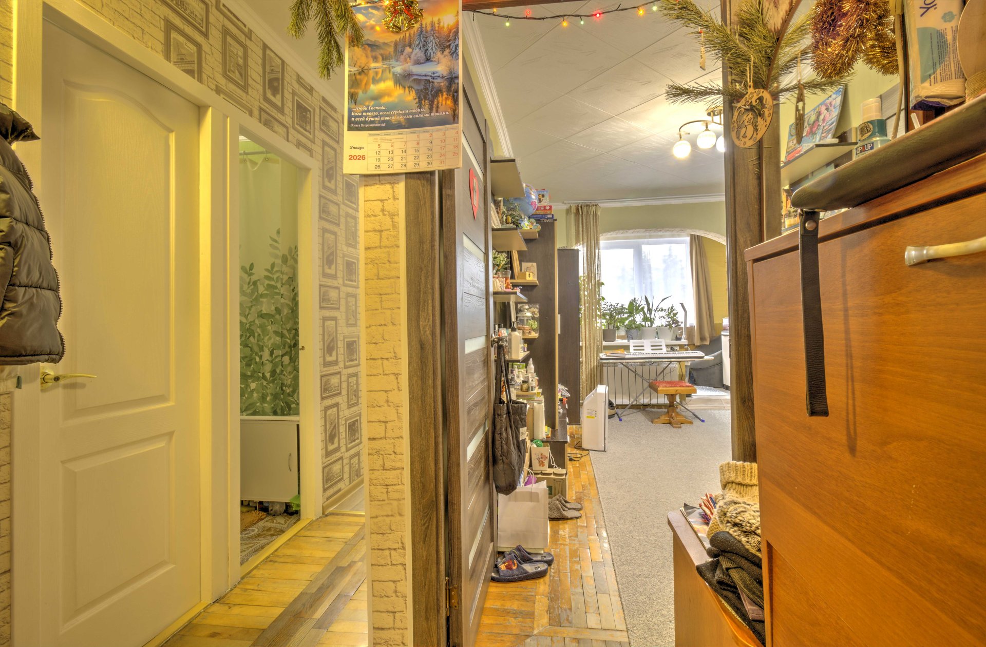 2-к квартира 55.7 м² 5/5 эт., Виноградная