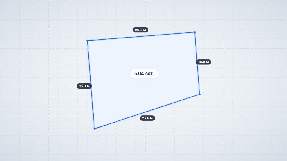 Участок 5.04 сот. ИЖС, Лучистое — фото 2