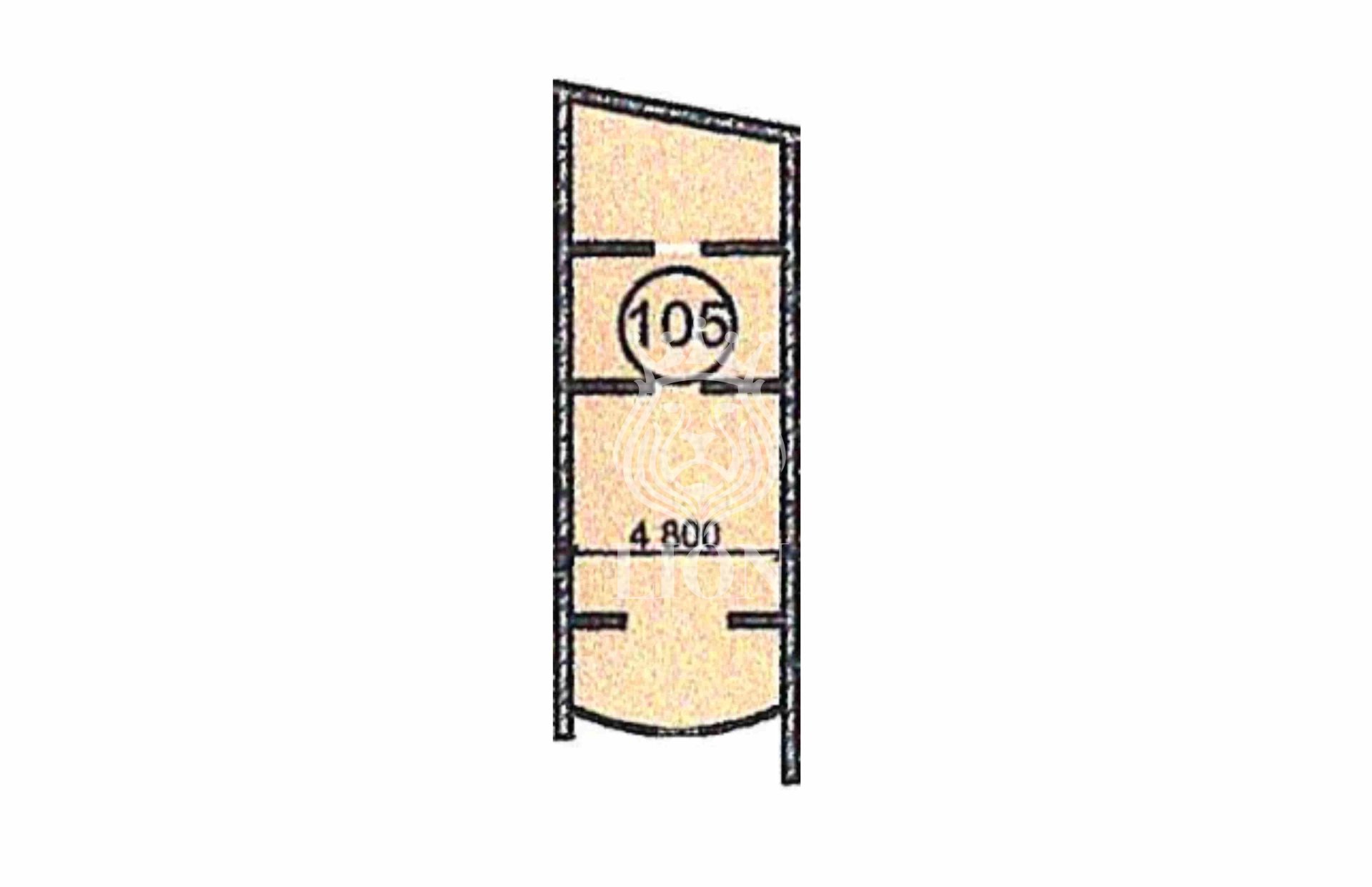 1-к апартаменты 61 м² 1 эт., Семидворье