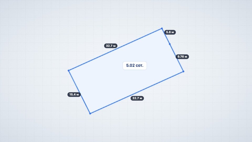 Участок 5.02 сот. ИЖС, Лучистое — фото 2
