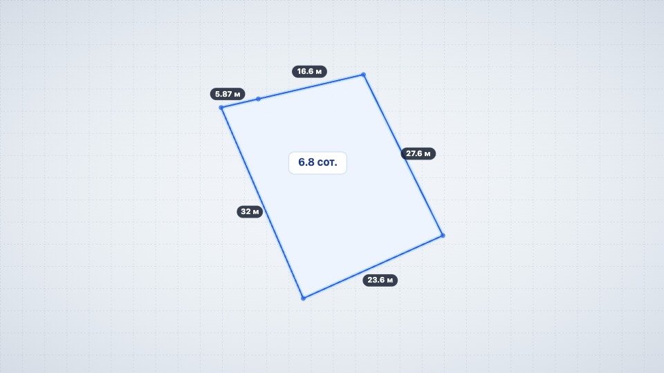 Участок 6.8 сот. ИЖС, Лучистое — фото 2