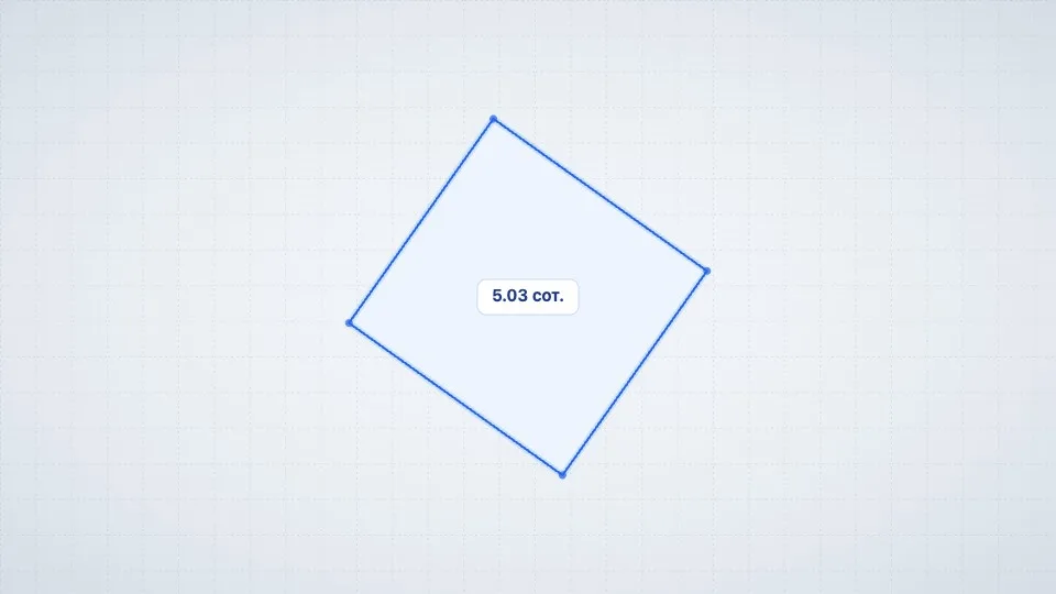Участок 5.04 сот. ИЖС, Лучистое