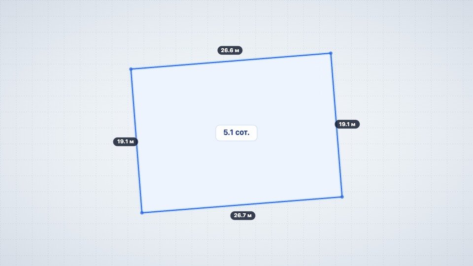 Участок 5.1 сот. ИЖС, Лучистое — фото 2