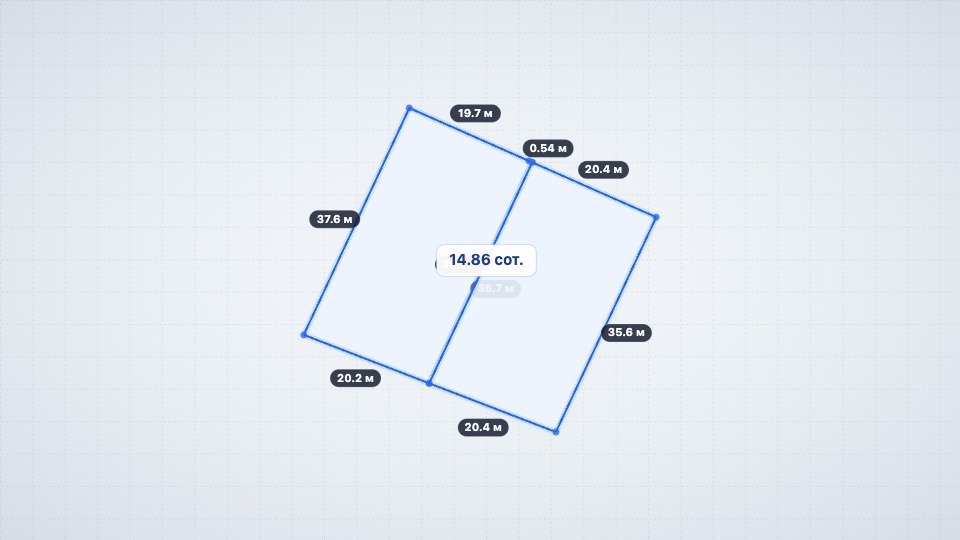 Участок 14.86 сот. ИЖС, Лучистое — фото 3