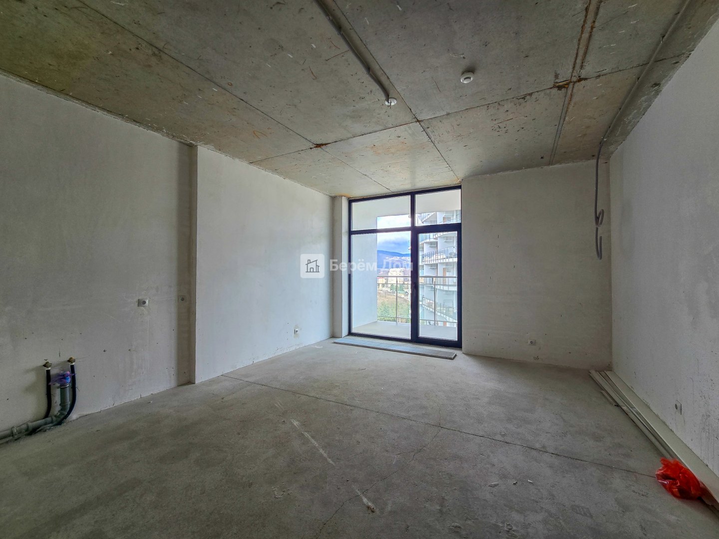 Апартаменты Студия с видом на море и балконом