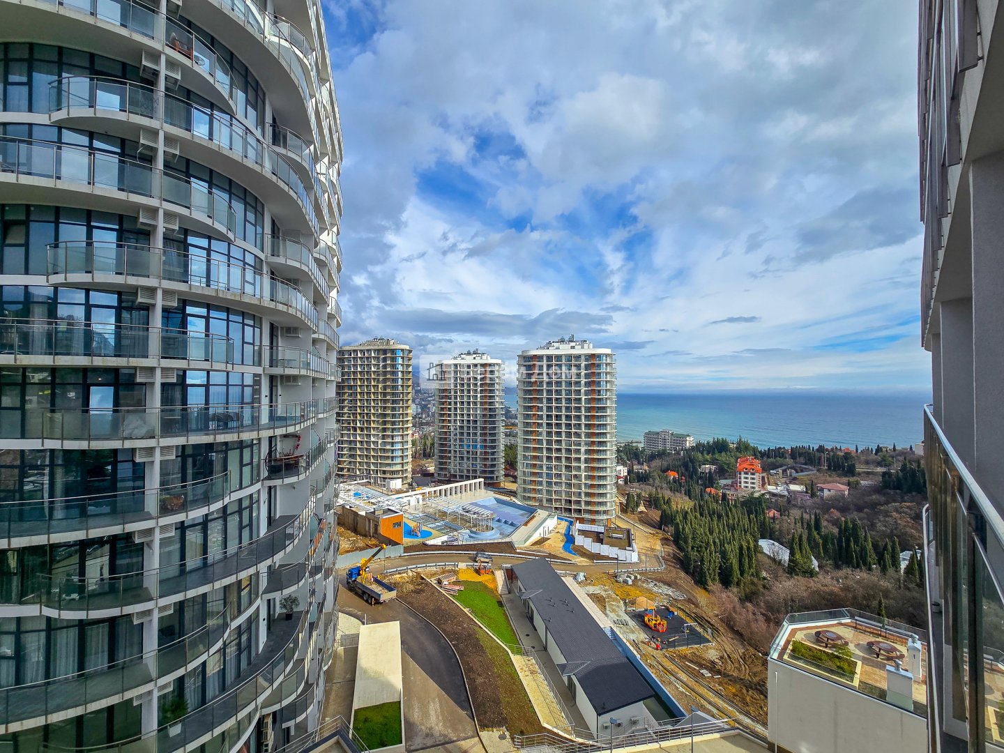 Апартаменты Студия с видом на море и балконом — фото 10