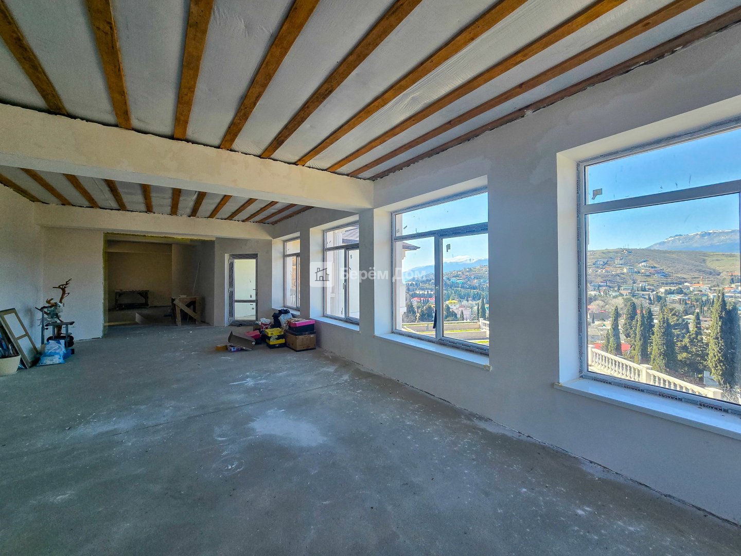 Дом 400 м2 на участке 7 сот с видом на море и горы — фото 22