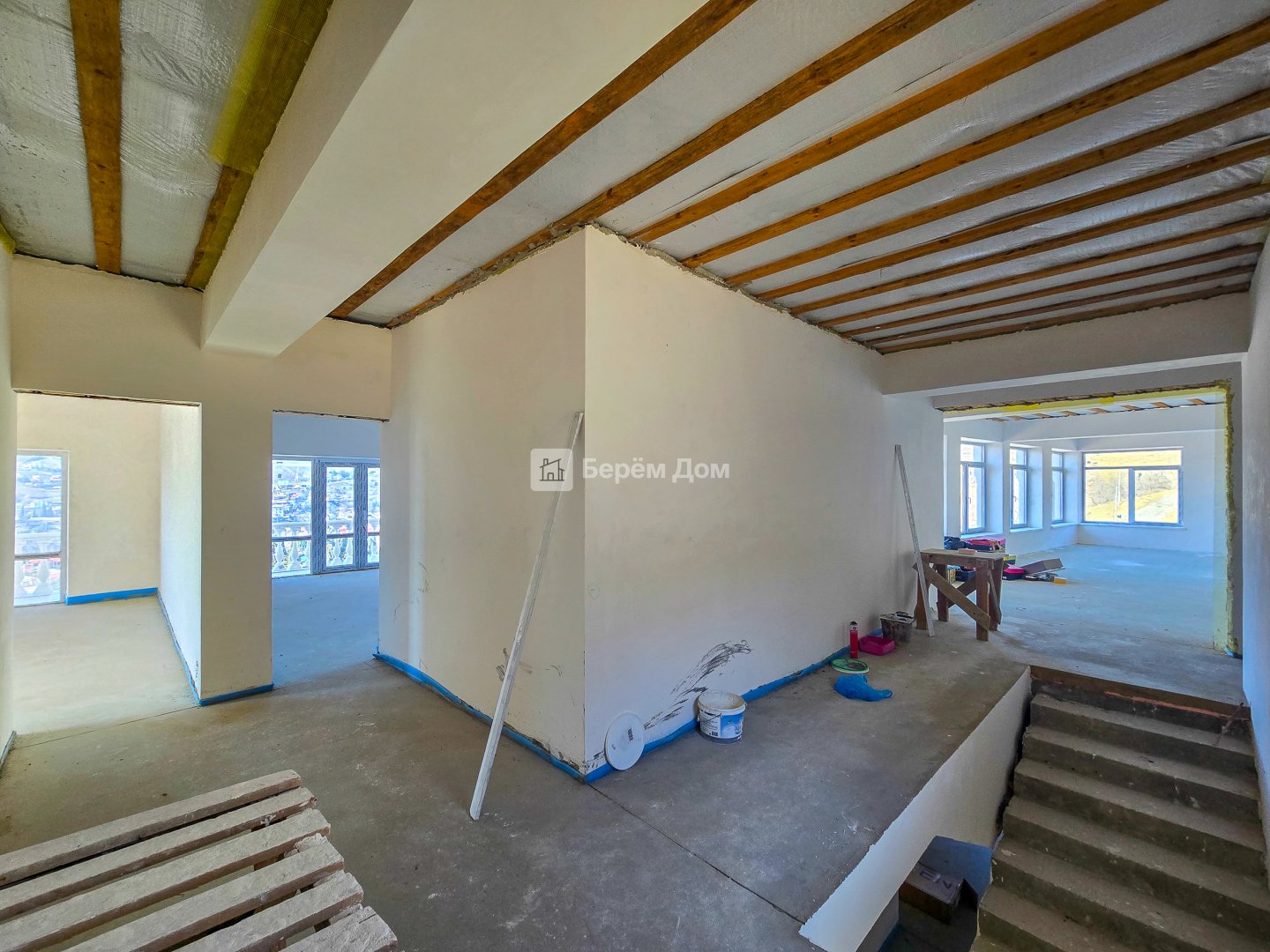 Дом 400 м2 на участке 7 сот с видом на море и горы — фото 25