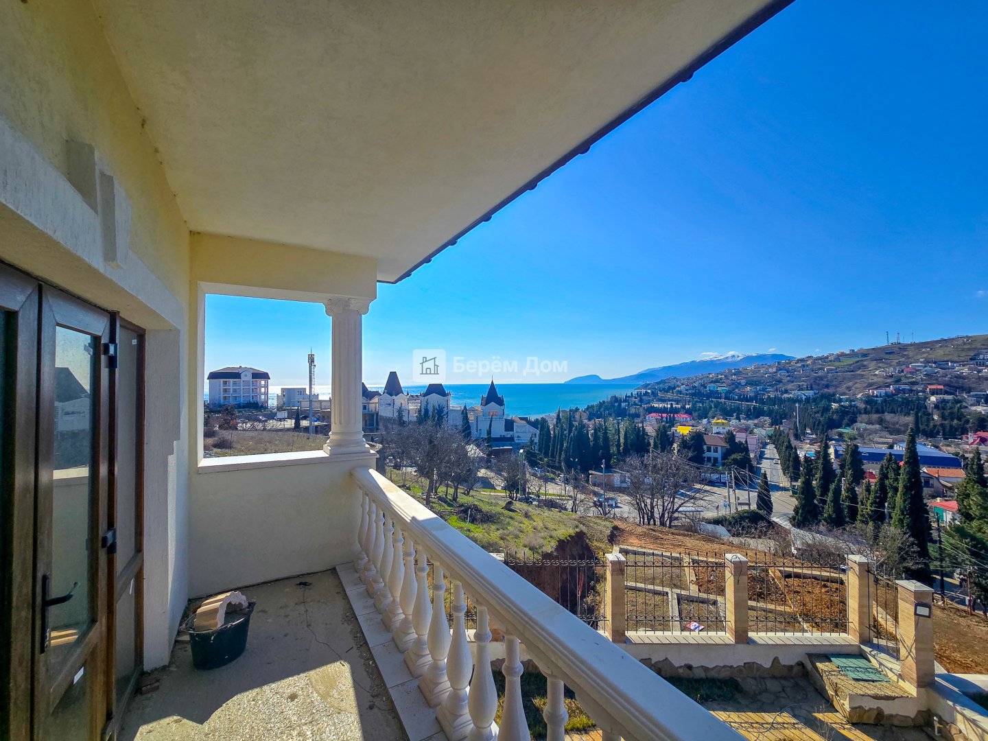 Дом 400 м2 на участке 7 сот с видом на море и горы — фото 29