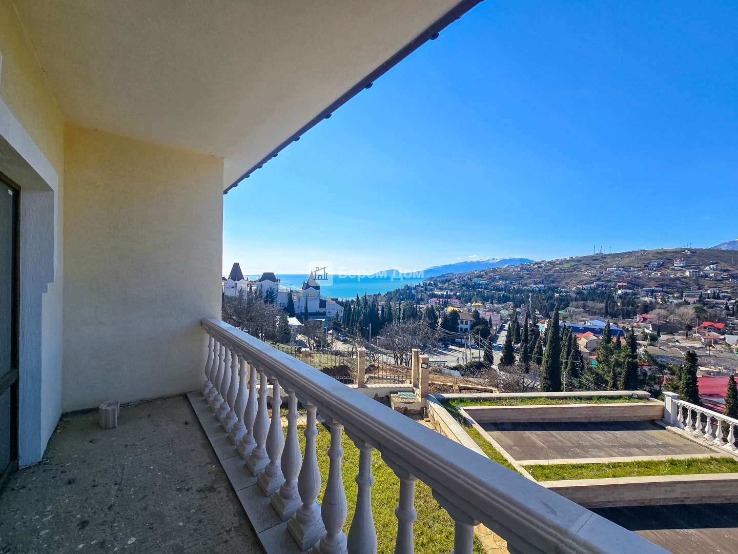 Дом 400 м2 на участке 7 сот с видом на море и горы — фото 37